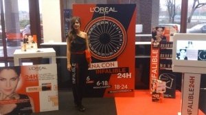 Campañas nacionales con Promotoras, Maquilladoras y Manicuristas para LOREAL