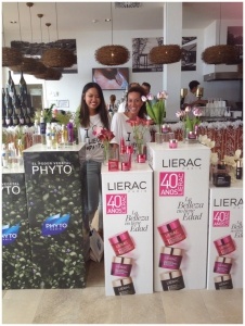 stand promocionar lierac y phyto stand promocionar lierac y phyto
