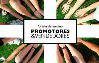 Oferta de empleo para promotores y vendedores