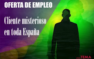 Oferta de empleo: Clientes misteriosos en toda España