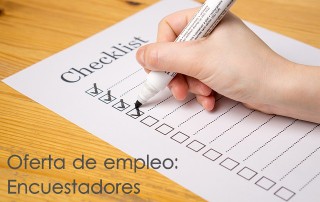 Oferta de empleo: Encuestadores toda España