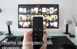 Oferta de trabajo: Vendedores de televisores en Pamplona