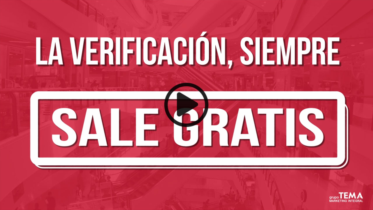 Grupo TEMA – Verificar siempre sale gratis