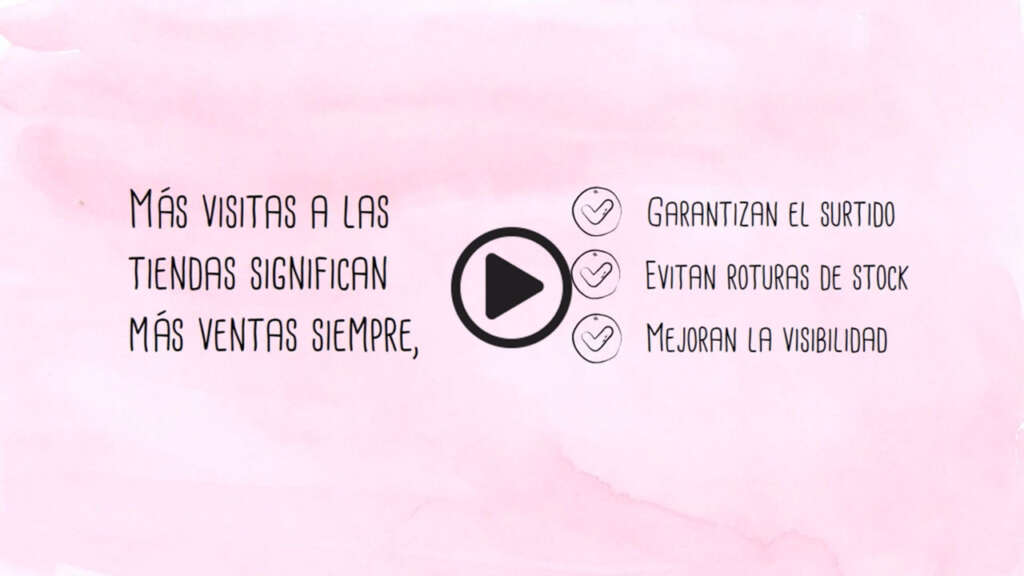 Venderías mas si visitaras mas puntos de venta