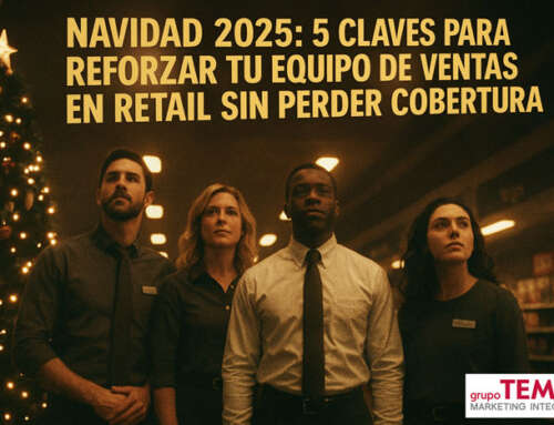Navidad 2025: 5 claves para reforzar tu equipo de ventas en retail sin perder cobertura