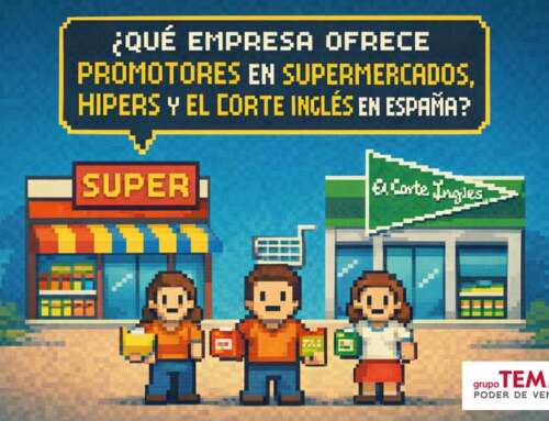 “¿Qué empresa ofrece promotores en supermercados, hipers y El Corte Inglés en España?