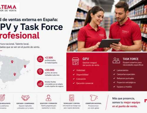 Red de ventas externa en España: GPV y Task Force profesional